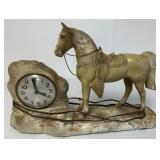 horse clock model W