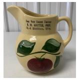 Fair View Cheese Factory Watt Apple pitcher