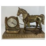Modern Mfg. Company Horse clock