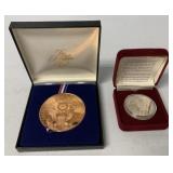 J.C. Blair Community Hospital silver coin and