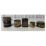tea, spice, cocoanut, cocomalt +Ocean Spray tins