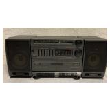 GE AM-FM Stereo Dual Cassette Radio