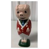 cast aluminum pig bank