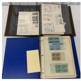 2 albums of stamps and first day covers