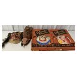 Clown, Gypsy Girl, Cow & Indian costumes