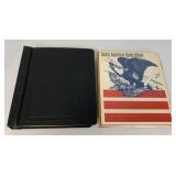 two stamp albums
