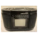 Sony Mega Watchman B&W TV/AM-FM Cassette