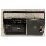 Sony CFM-140 AM-FM Cassette Radio