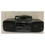 Sony CFS-200 AM-FM Stereo Cassette Radio