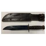 Camillus U.S. fighting Knife w/Sheath
