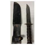 Camillus U.S. fighting Knife w/Sheath