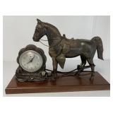 Lincoln Horse Clock