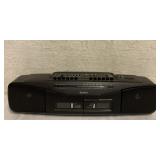 Sony CFS-W305 AM-FM Stereo Dual Cassette
