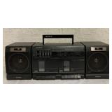 Sony CFS-W350 AM-FM Stereo Dual Cassette Radio
