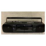 Sony CFS-W303 AM-FM Dual Cassette Radio