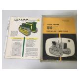 (2) John Deere 1010 & 420 Parts List/Brochure