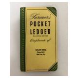 1953 John Deere Pocket Ledger - Walker Bros