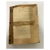 Binder of 1920"s Era Letterheads/Labels/Ads