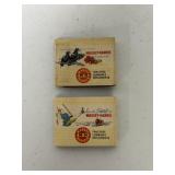 2 Massey Harris Matchbooks