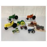 (9) John Deere/Ford/Case/toys others