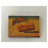 Allis Chalmers All Crop Harvester Matchbook