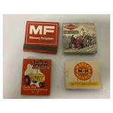 (4) Massey Ferguson/Dearborn/M-M Matchbooks