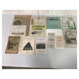 10+ Farm Equip/Brochures/Ads/Letters