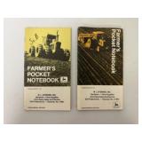 2 John Deere Pocket Ledgers 1971 & 1972