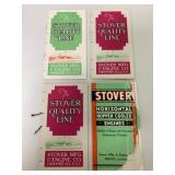 (4) Stover Mfg. Engine Brochures