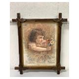 Milwaukee Harvester Co. Framed Ad