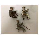 (3) Metal Tractor Drivers
