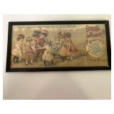 Framed Eureka Mower Co. Advertisement