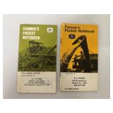 2 John Deere Pocket Ledgers 1968 & 1970