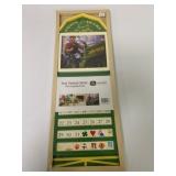 John Deere Wood Perpetual Calendar
