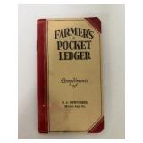 1931 John Deere Pocket Ledger - HS Newcomer