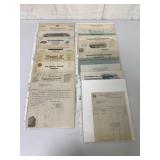 15+ Vintage Tractor Co./Farming Letterheads