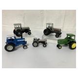(5) 1/32 1/43 Ford/White/John Deere Toys