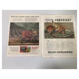(2) Detroit Diesel/Allis-Chalmers Magazine Ads