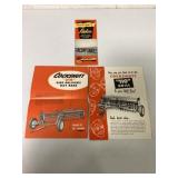 (3) Cockshutt Brochures/Rakes/Seeding/310