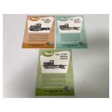 (3) Mack Brochures-A-20H/A-30H/A-40S
