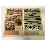 (2) Better Farming for Better Living Brochures