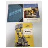 (3) Caterpillar Brochures-955/Ledger/other