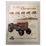 Massey-Harris A Full Line of Tractors Brochure