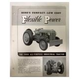 Ford Tractor "Flexible Power" Brochure