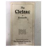 Cleveand Tractor Cletrac Brochure