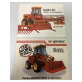 (2) Versatile 150 Brochures