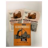 3 Mixermobile Pieces, Scoopmobile Brochure &