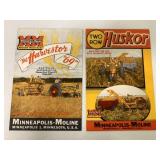 (2) Minneapolis-Moline Brochures-"69"/Huskor