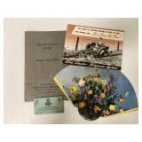 4 Ford Pieces, Ford Tractor Brochure,