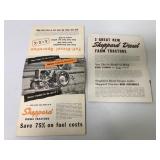 (2) Sheppard Diesel Brochures